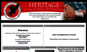 Heritagehomeschoolworkshops.com thumbnail