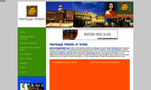 Heritagehotels.com thumbnail