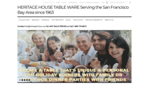 Heritagehousetableware.com thumbnail