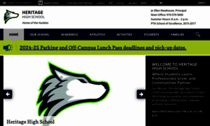 Heritagehs.wcpss.net thumbnail