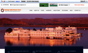 Heritageindiaprivatetours.com thumbnail