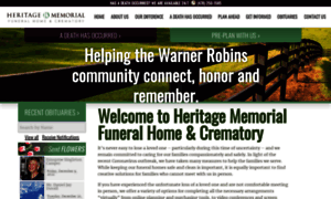 Heritagememorialfuneralhome.com thumbnail