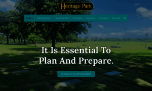 Heritagememorialpark.com thumbnail