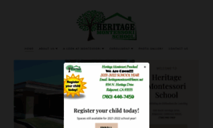 Heritagemontessorischool.net thumbnail