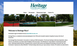 Heritageplacehoa.com thumbnail