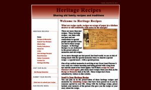 Heritagerecipes.com thumbnail