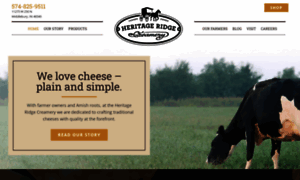 Heritageridgecreamery.com thumbnail