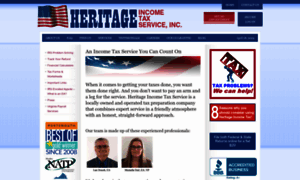 Heritagetax.com thumbnail