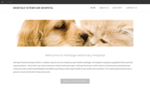 Heritageveterinaryhospital.com thumbnail