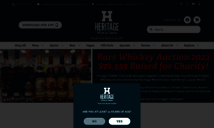 Heritagewineandliquor.com thumbnail