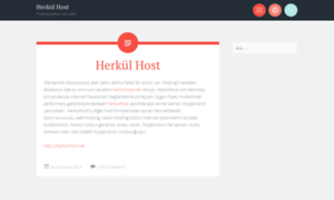 Herkulhost.wordpress.com thumbnail