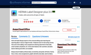 Herma-label-designer-plus.software.informer.com thumbnail