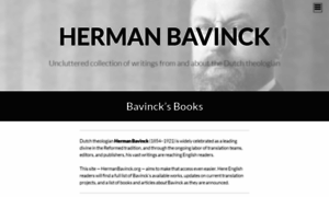 Hermanbavinck.org thumbnail