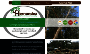 Hernandeztreeservicescharleston.com thumbnail