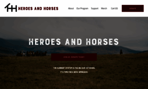 Heroesandhorses.org thumbnail