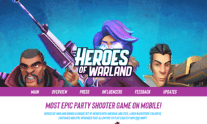 Heroesofwarland.com thumbnail