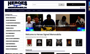 Heroessignedmemorabilia.co.uk thumbnail