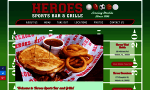 Heroessportsbar.com thumbnail