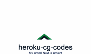 Heroku-cg-codes.herokuapp.com thumbnail
