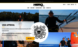 Herowaterwear.com thumbnail