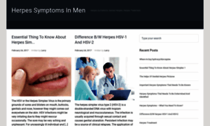 Herpessymptomsinmen.org thumbnail
