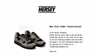 Herseycustomshoe.com thumbnail