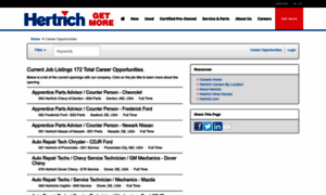 Hertrich.applicantpro.com thumbnail