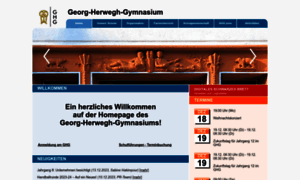 Herwegh-gymnasium.de thumbnail
