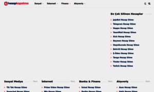 Hesapkapatma.net thumbnail