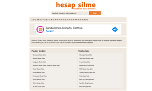 Hesapsilme.com thumbnail