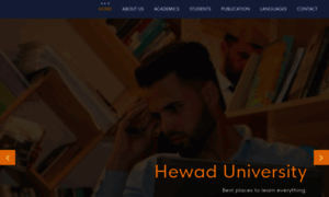 Hewad.edu.af thumbnail