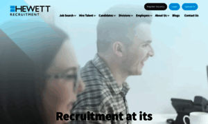 Hewett-recruitment.co.uk thumbnail