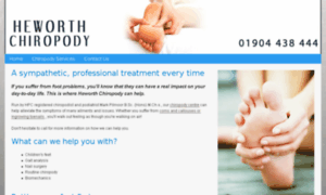 Heworthchiropody.co.uk thumbnail