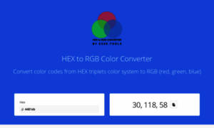 Hex2rgb.online thumbnail