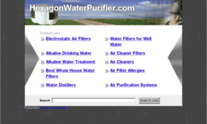 Hexagonwaterpurifier.com thumbnail