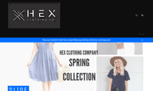 Hexclothingco.com thumbnail