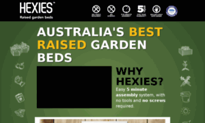 Hexiesgardenbeds.com.au thumbnail