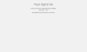 Heye-digital-lab.de thumbnail