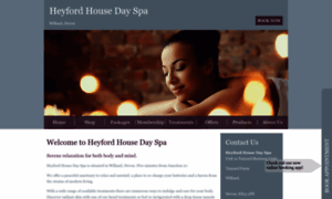 Heyfordhousedayspa.com thumbnail