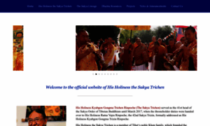 Hhthesakyatrizin.org thumbnail