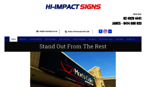 Hi-impactsigns.com thumbnail