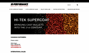 Hi-performancebulletcoatings.com thumbnail