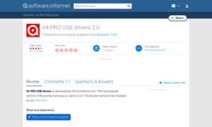 Hi-pro-usb-drivers.software.informer.com thumbnail