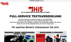 Hi5-textildruck.de thumbnail