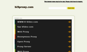 Hi5proxy.com thumbnail