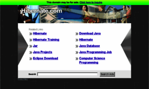Hibernate.com thumbnail
