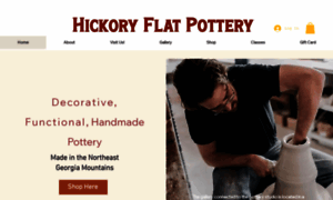 Hickoryflatpottery.com thumbnail