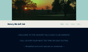 Hickoryhillsgolfclub.net thumbnail