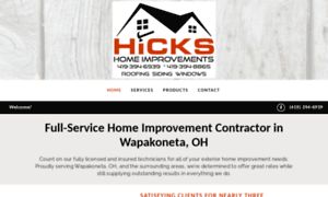 Hickshomeimprovements.com thumbnail