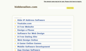 Hiddenalien.com thumbnail